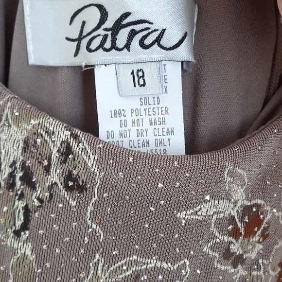 Floor-length Dress with Long-sleeved Jacket sz 18 - Picture 4 of 7